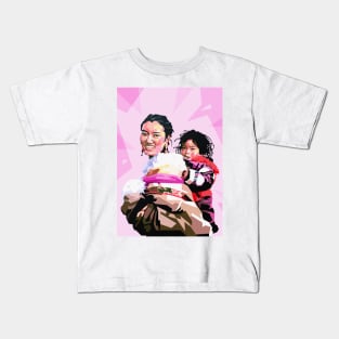 Mother and Daughter Kids T-Shirt